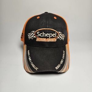 TNT Caps Schepel Motor Sports Embroidered Hook/Loopback Cap, Size Adjustable